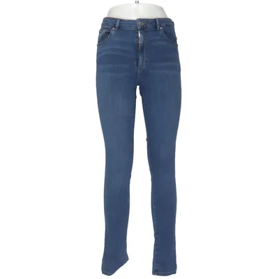 Jeans (Blue) from Never Denim Cotton, Elastane, Polyester