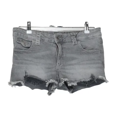 Jeansshorts (Grå) från Gina Tricot Bomull, Elastan