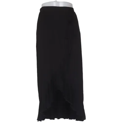 Wrap skirt (Black) from Happy Holly Elastane, Viscose