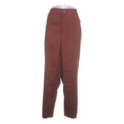 Fløjlsbukser (Brun) fra Shein Curve Polyester