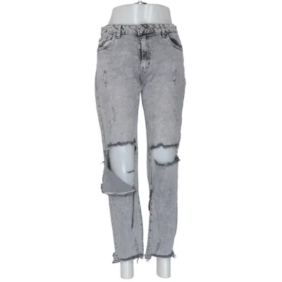 Jeans (Gray) from Queen Hearts Cotton, Elastane