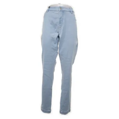Spijkerbroek (Blauw) van Zizzi Katoen, Elastaan, Polyester