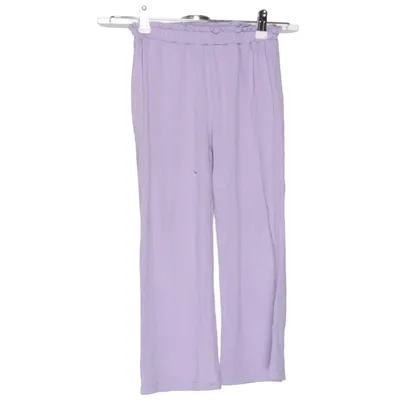 Pantalon de pyjama (Violet) de Maya Coton, Élasthane, Polyester