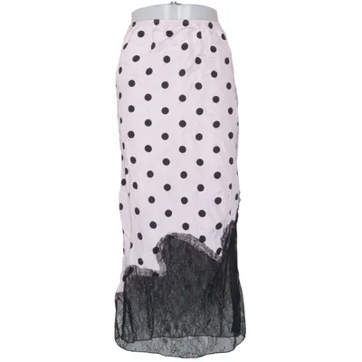Maxi skirt (Pink, Black) from S/W/F Viscose
