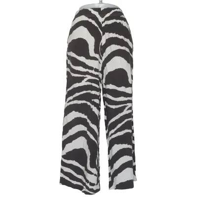 Palazzo pants (Black, White) from H&M