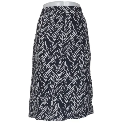 Rock (Blau, Weiß) von Agnes Collection