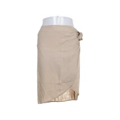 Wikkelrok (Beige) van IVIVI Linnen, Viscose