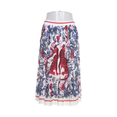 Maxi skirt (White, Multicolored) from GANT Polyester