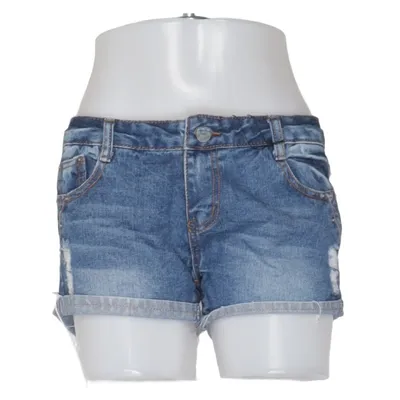 Short en jean (Bleu) de Jeans Coton