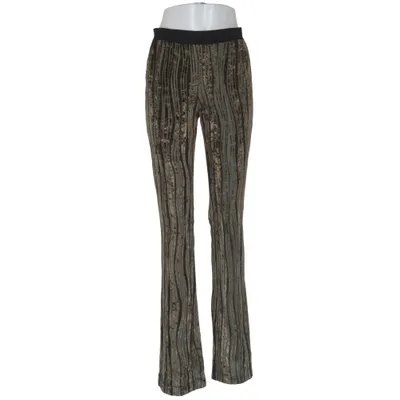 Pantalon patte d'éléphant (Vert) de Stine Goya Élasthane, Fibre métallique, Polyester, Viscose