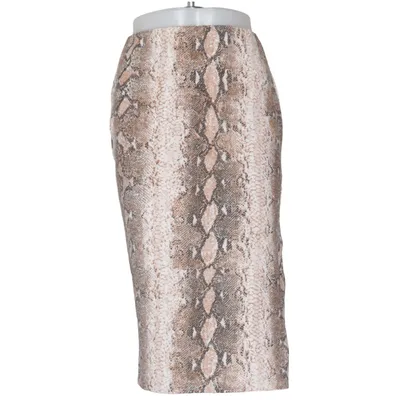 Nederdel (Beige, Brun, Sort) fra Boohoo Elastan, Polyester