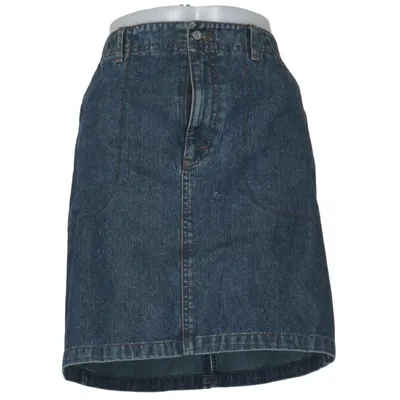 Jupe en jean (Bleu) de Eddie Bauer Coton