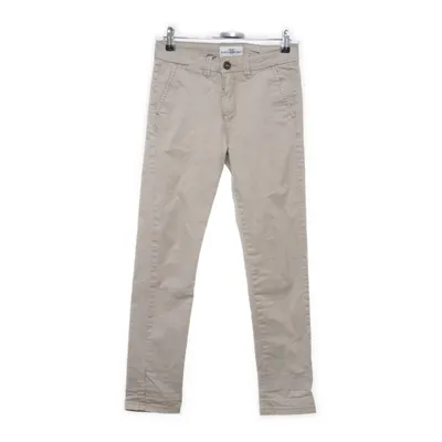 Broek (Beige) van Hampton Republic Katoen, Elastaan