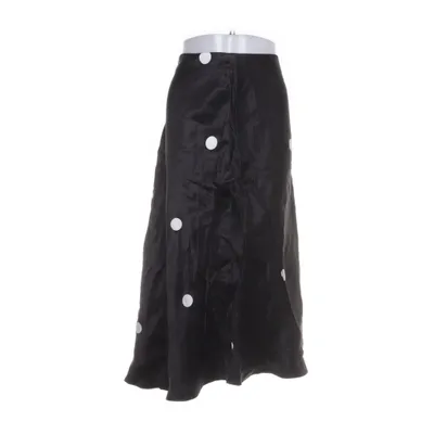 Maxi nederdel (Sort, Hvid) fra H&M Trend Lyocell, Viscose