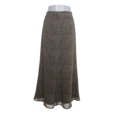 Långkjol (Svart, Beige) från CCDK Acetat, Polyester