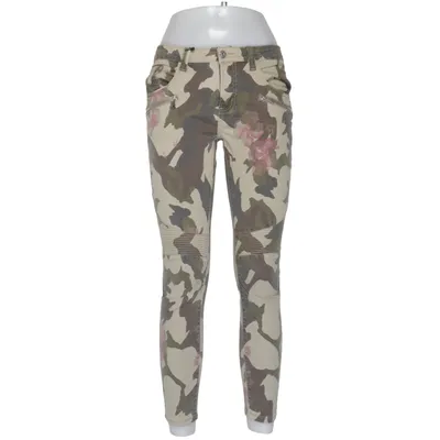 Pantalon (Vert, Beige, Rose) de Place du Jour Coton, Élasthane