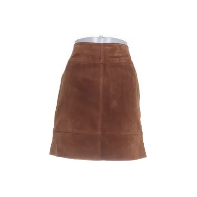 Lædernederdel (Brun) fra Sissy-Boy Læder, Polyester