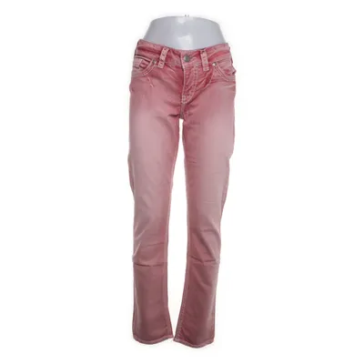 Jeans (Röd) från Silver Bomull, Elastan