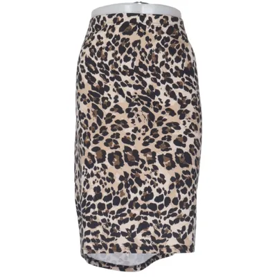 Nederdel (Beige, Sort, Brun) fra Crizpy Elastan, Polyester