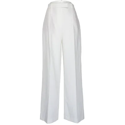 Palazzo pants (White) from Zara