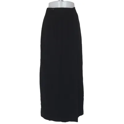 Maxi skirt (Black) from Banana Republic Polyester, Silk
