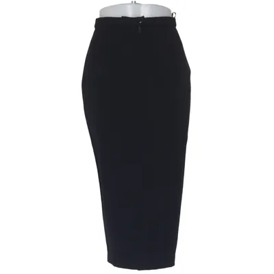Rok (Zwart) van MaxMara Elastaan, Polyamide, Wol