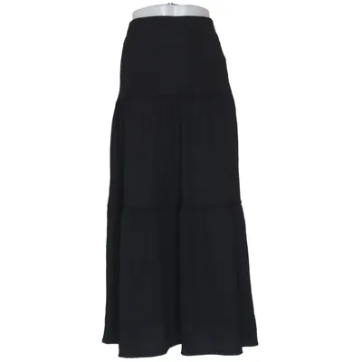 Långkjol (Svart) från Samsa Collection Elastan, Polyester