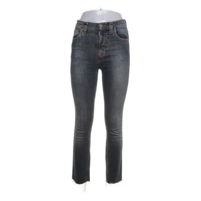 Spijkerbroek (Blauw) van Nudie Jeans Katoen, Elastaan