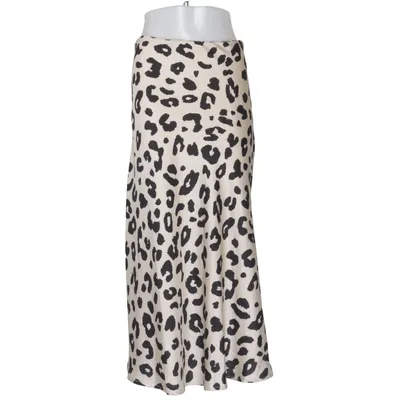 Maxi nederdel (Beige, Sort) fra JS Millenium Polyester