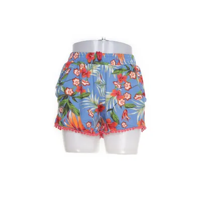 Korte broek (Blauw, Meerkleurig) van Infinity Woman Elastaan, Polyester