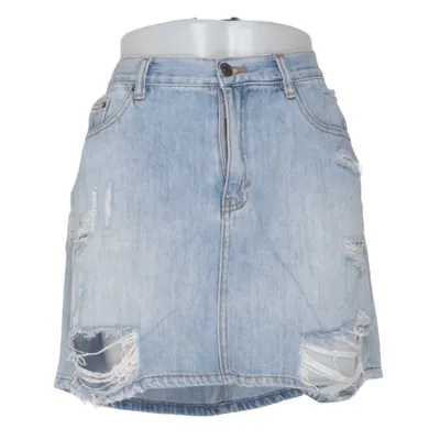 Jupe en jean (Bleu) de Denim Glassons Coton