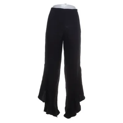 Palazzobyxor (Svart, Beige) från H&M Conscious Collection Exclusive Lyocell, Silke