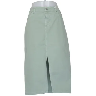Denim skirt (Green) from Blue Ridge Elastane, Organic cotton