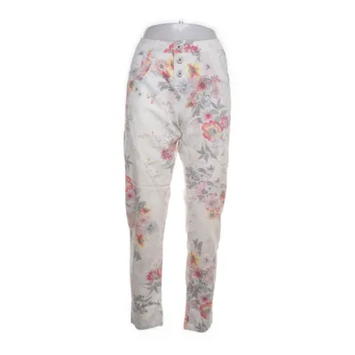 Jeans (White, Multicolored) from Zac & Zoe Cotton, Elastane, Polyester
