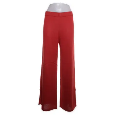 Palazzo broek (Rood) van Mango Linnen, Polyester