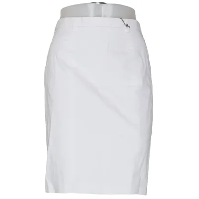 Jupe (Blanc) de Hauber Acétate