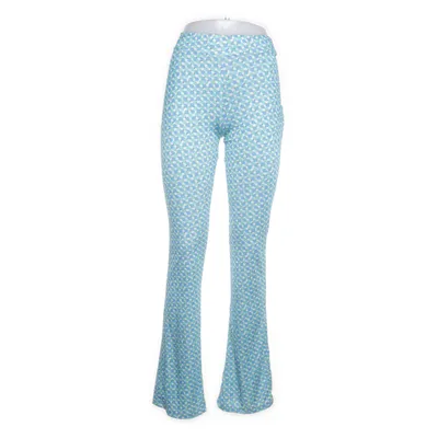 Broek (Wit, Blauw, Groen) van Amisu Polyester, Elastaan