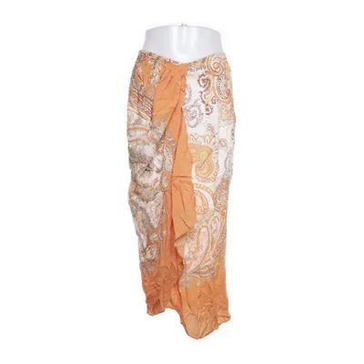 Maxi rok (Oranje, Meerkleurig) van H&M