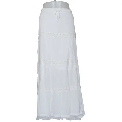 Jupe longue (Blanc) de Up Fashion