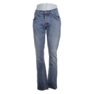 Spijkerbroek (Blauw) van Nudie Jeans Organisch katoen
