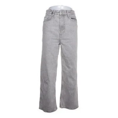 Jeans (Grå) från H&M Bomull, Elastan