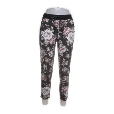Pants (Black, Multicolored) from Unimoda Cotton, Elastane