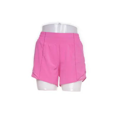 Sports shorts (Pink) from Lululemon Elastane, Polyester