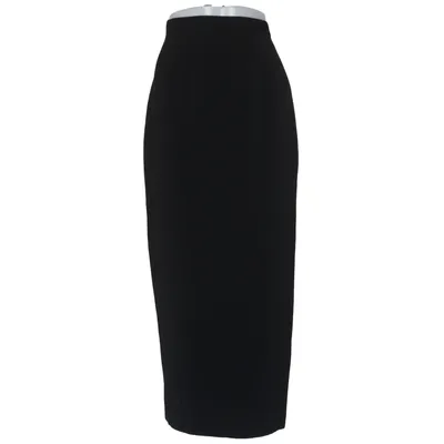 Jupe longue (Noir) de Gabriella Benelli Polyester, Viscose