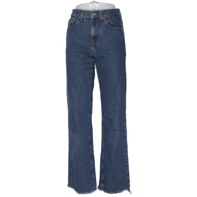 Spijkerbroek (Blauw) van 7 for All Mankind Katoen, Elastaan
