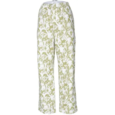 Byxor (Grön, Vit, Flerfärgad) från Stüssy Bomull