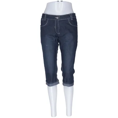 Pantacourt (Bleu) de Here + There by C&A Coton, Élasthane, Polyester