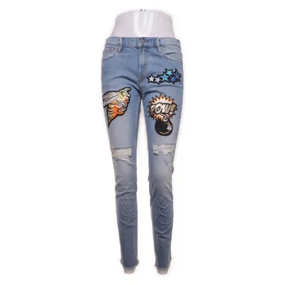 Jeans (LAX GIRLFRIEND) från Crocker Bomull, Elastan, Polyester