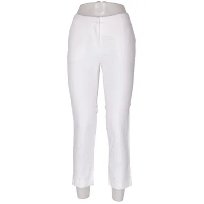 Byxor (Vit) från H&M Modern Classic Bomull, Linne, Polyester