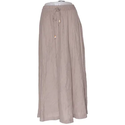 Maxi skirt (Brown) from Vero Moda Polyamide, Viscose